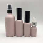 Pink Glass Cosmetic Serum Dropper Bottle 1oz 2oz 4oz Tincture Bottles